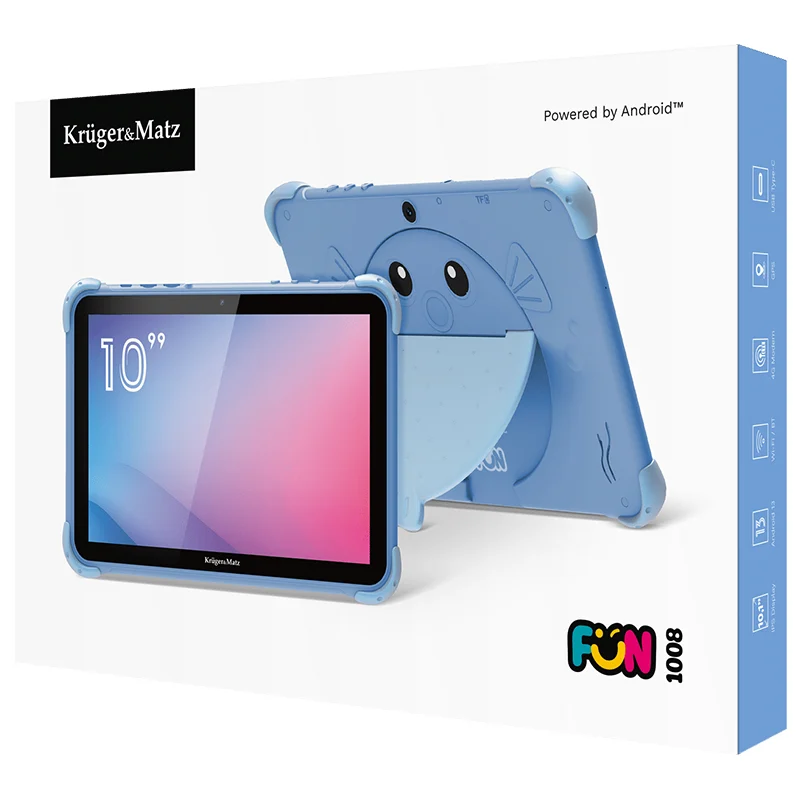 TABLETA COPII ANDROID 10 INCH FUN 1008 KRUGER&MATZ