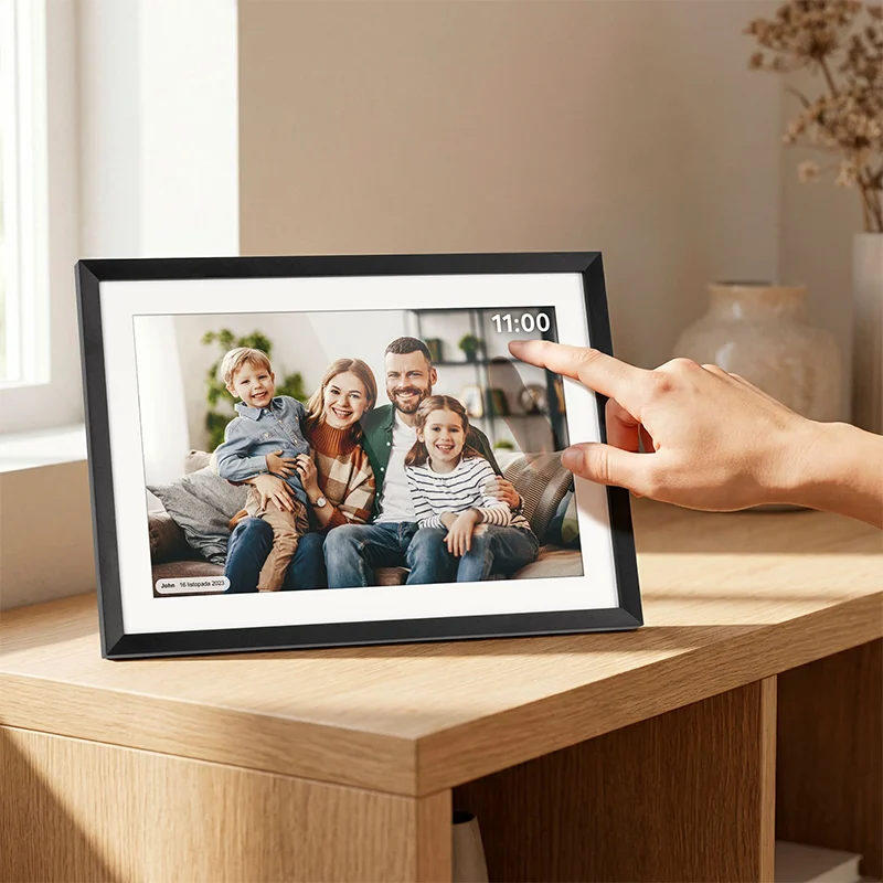 KM1103@10 RAMA FOTO DIGITALA WIFI 10.1 FRAMEO AMBILIGHT KRUGER&MA