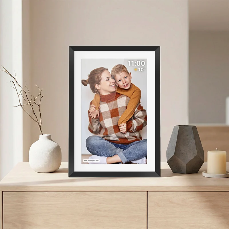 KM1103@13 RAMA FOTO DIGITALA WIFI 10.1 FRAMEO AMBILIGHT KRUGER&MA