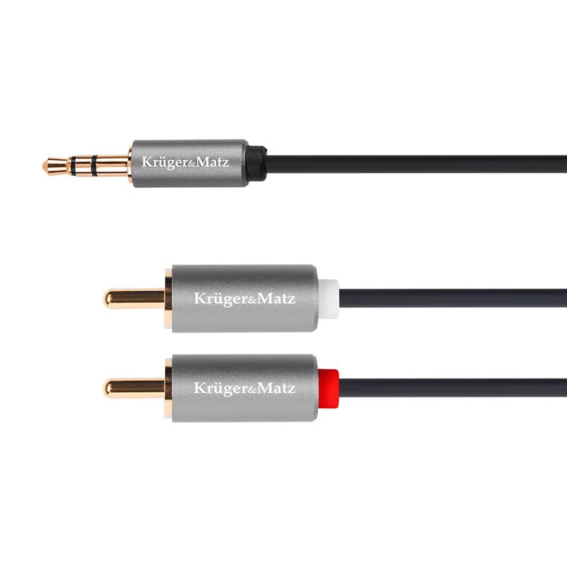 CABLU JACK 3.5 - 2RCA 3M BASIC K&M