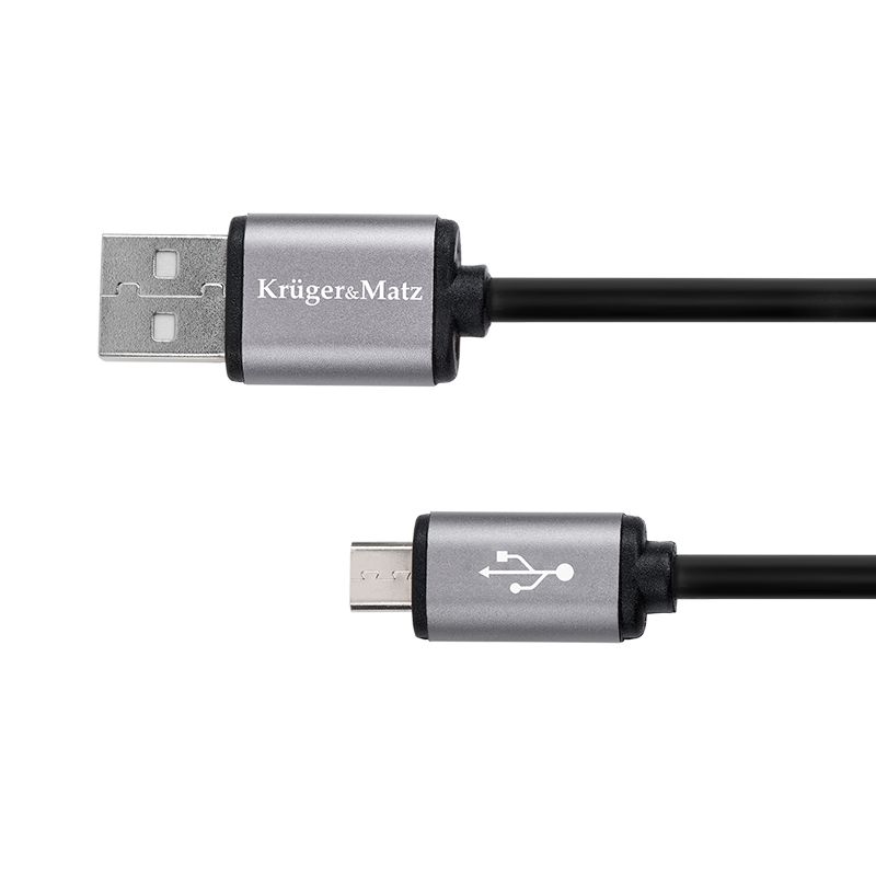 KM1234@1-1 CABLU USB - MICRO USB 0.2M BASIC K&M