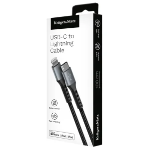 CABLU USB TIP C - LIGHTNING C94 MFI 1M KRUGER&MATZ
