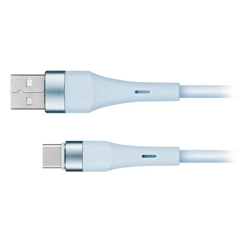 CABLU SILICON USB-USB TYPE C 1M BASIC KRUGER&MATZ