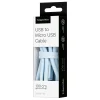 CABLU SILICON USB-MICRO USB 1M BASIC KRUGER&MATZ