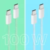 CABLU USB TYPE C - TYPE C 100W 1M KRUGER&MATZ