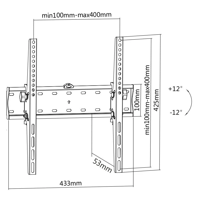 SUPORT UNIVERSAL LED TV 32 inch-55 inch KRUGER&MATZ