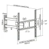 SUPORT UNIVERSAL LED TV 32 inch-55 inch KRUGER&MATZ