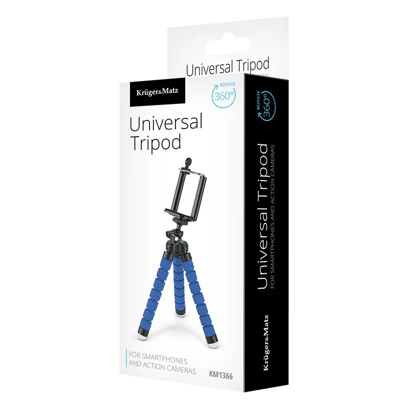 TREPIED TELEFON CAMERA ALBASTRU KRUGER&MATZ
