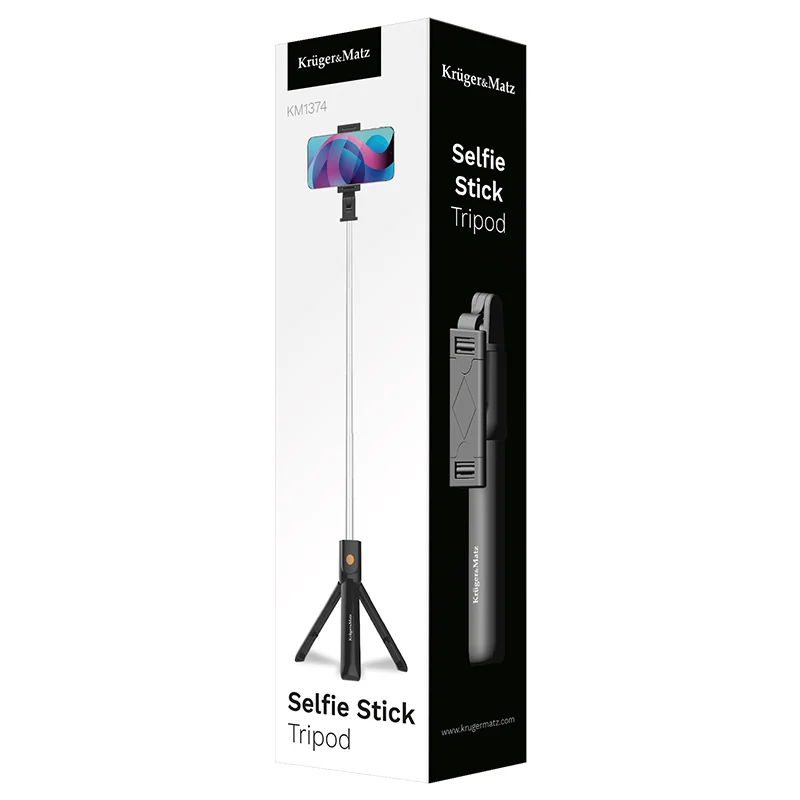 KM1374@8 TREPIED TELEFON SELFIE STICK KRUGER&MATZ