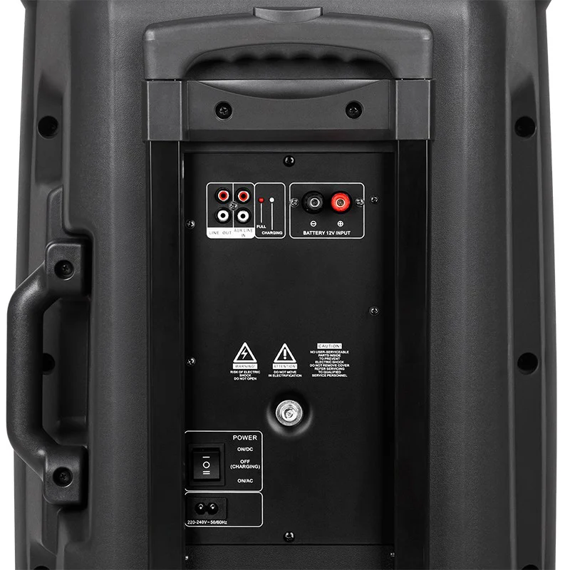 KM1715@3 BOXA ACTIVA PORTABILA UHF 15 INCH K&M