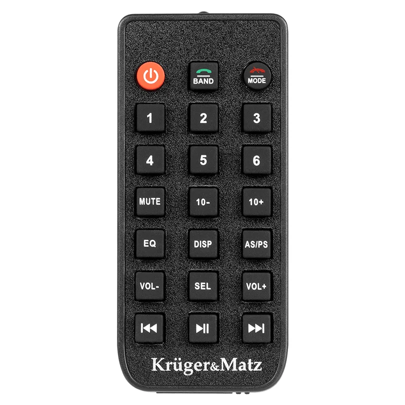 KM2011@6 PLAYER AUTO 1 DIN 4X25W KRUGER&MATZ