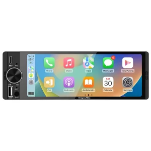 PLAYER AUTO 1 DIN 4X60W CARPLAY ANDROIDAUTO KRUGER&MATZ