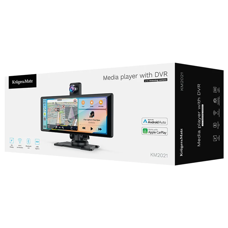 STATIE MULTIMEDIA ANDROID AUTO APPLE CAR KRUGER&MATZ