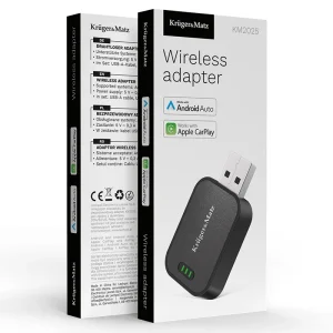 ADAPTOR WIRELESS ANDROID AUTO CAR PLAY KRUGER&MATZ