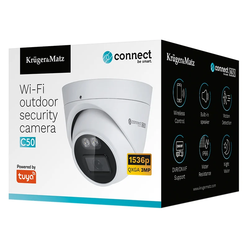 CAMERA WIFI CONNECT C50 TUYA KRUGER&MATZ
