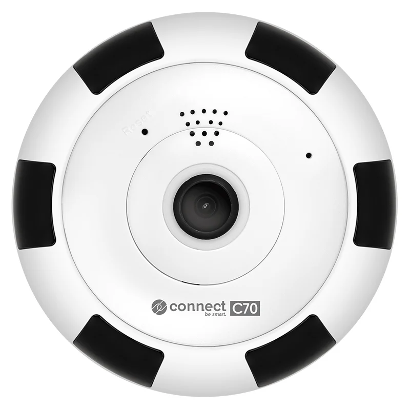 KM2211@3 CAMERA WIFI CONNECT C70 TUYA FISHEYE KRUGER&MATZ