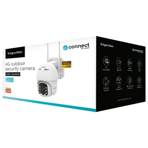 CAMERA 4G 2 MPX CONNECT C100 SOLAR TUYA K&M