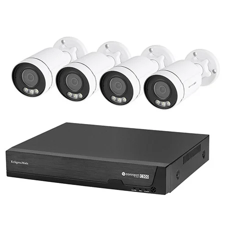 KIT SUPRAVEGHERE WIFI CONNECT C300 TUYA KRUGER&MATZ