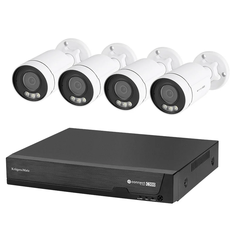 KM2242@1 KIT SUPRAVEGHERE WIFI CONNECT C300 TUYA KRUGER&MATZ