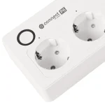 KM2250@5 PRELUNGITOR SMART 4 PRIZE SCHUKO 4 USB CONNECT P6 TUYA