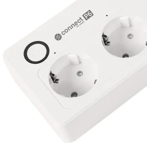 KM2250@5 PRELUNGITOR SMART 4 PRIZE SCHUKO 4 USB CONNECT P6 TUYA