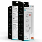 KM2250@7 PRELUNGITOR SMART 4 PRIZE SCHUKO 4 USB CONNECT P6 TUYA