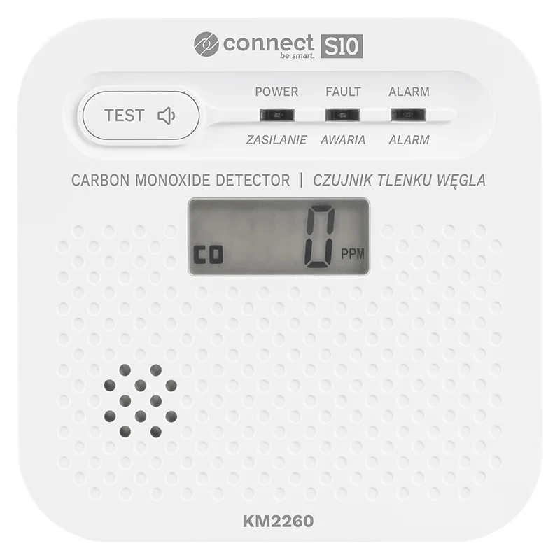 SENZOR MONOXID DE CARBON CONNECT S10 TUYA KRUGER&MATZ