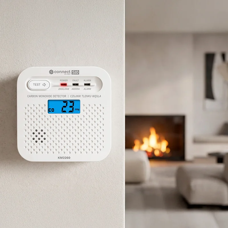 SENZOR MONOXID DE CARBON CONNECT S10 TUYA KRUGER&MATZ