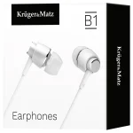 CASTI IN-EAR CU MICROFON KRUGER&MATZ