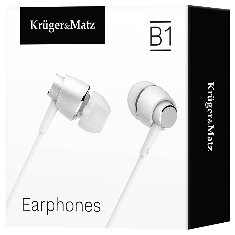 KMPB1-W@3 CASTI IN-EAR CU MICROFON KRUGER&MATZ