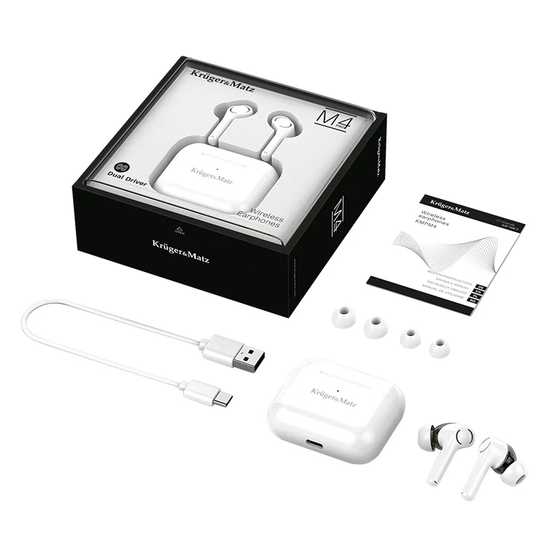 KMPM4@5 CASTI BLUETOOTH 5.0 TWS M4 PRO KRUGER&MATZ