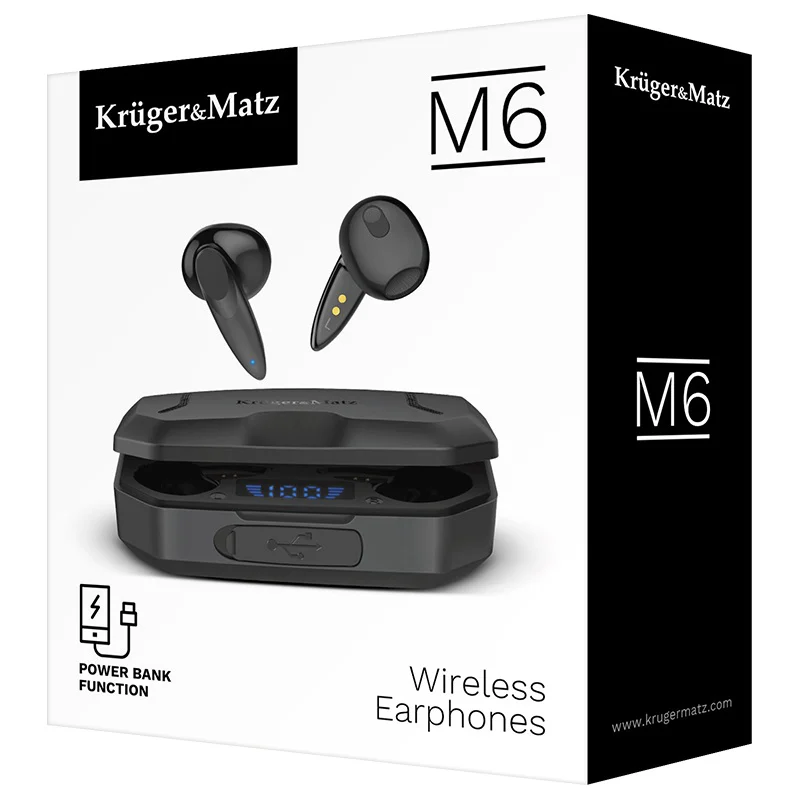 CASTI BLUETOOTH 5.1 M6 KRUGER&MATZ