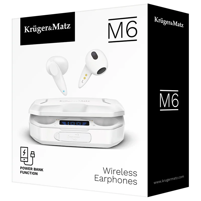 KMPM6-W@7 CASTI BLUETOOTH 5.1 M6 KRUGER&MATZ