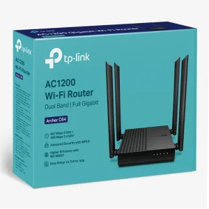 KOM-C64@3 ROUTER WIRELESS GIGABIT AC1200 ARCHER C64 TP-LINK