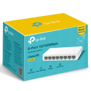 KOM-LS1008@3 SWITCH 8 PORTURI 10/100 MBPS LS1008 TP-LINK