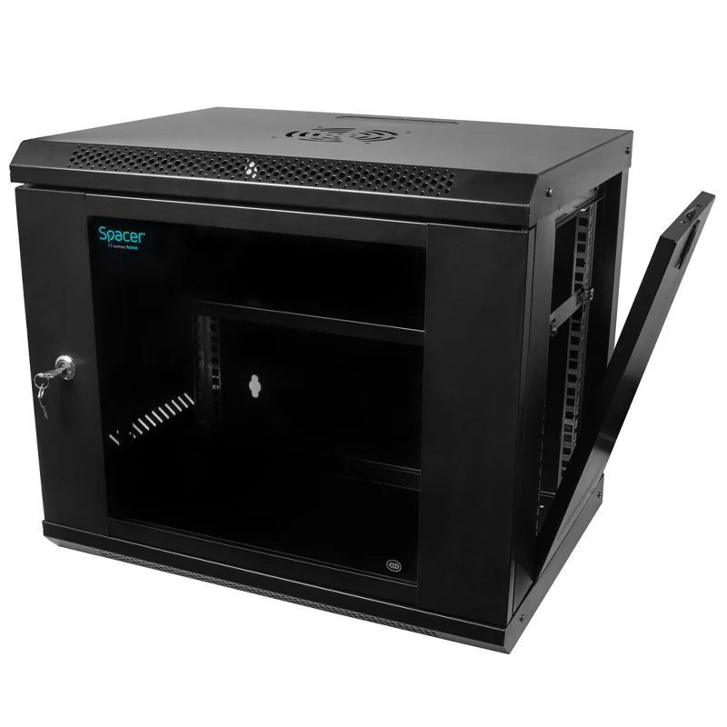 KOM-SPCW9U@2 RACK PERETE 9U CABINET 19 INCH SPACER