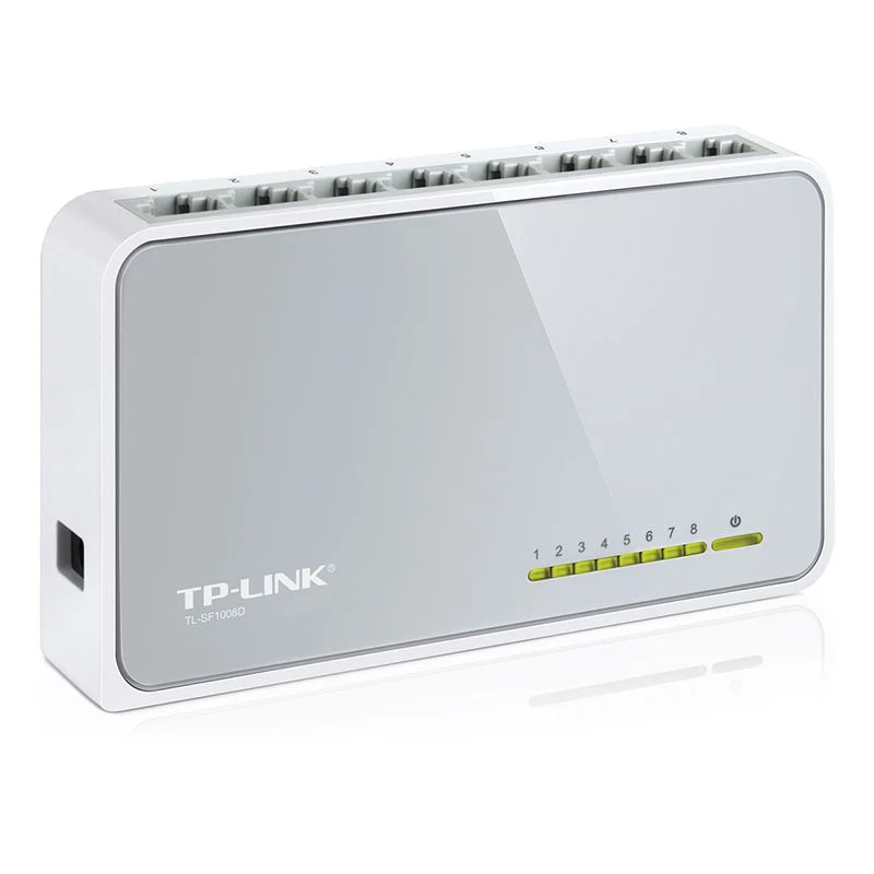 SWITCH 8 PORTURI TP-LINK TL-SF1008D 10/100MBS