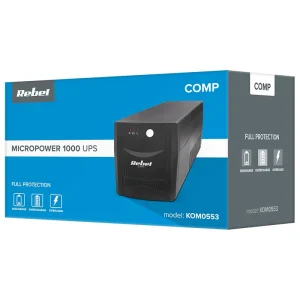 KOM0553@6 UPS MICROPOWER 1000 (1000VA/600W) REBEL