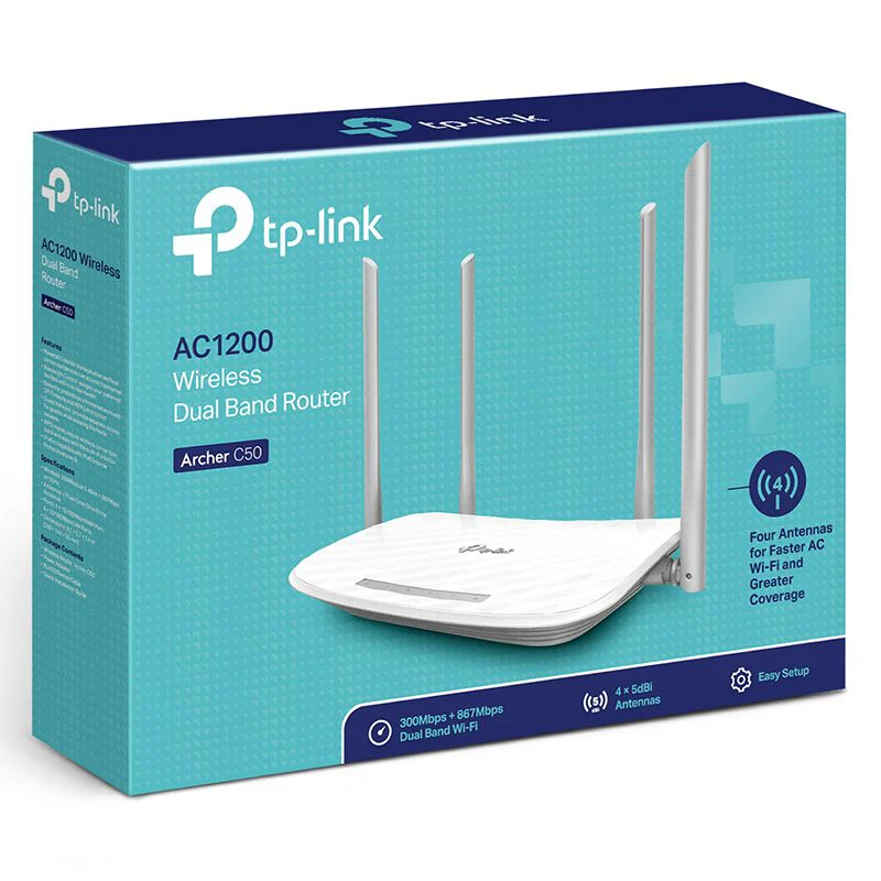 ROUTER WIRELESS AC1200 ARCHER C50