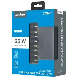 KOM0996@4 ALIMENTATOR LAPTOP UNIVERSAL 65W 15-24V REBEL