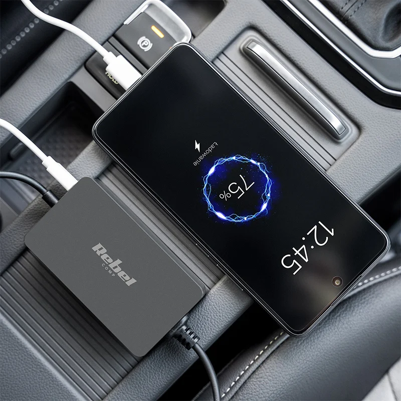 KOM0996@6 ALIMENTATOR LAPTOP UNIVERSAL 65W 15-24V REBEL