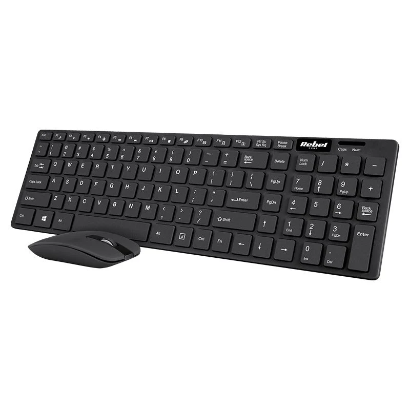 KOM1002@3 KIT TASTATURA SI MOUSE WIRELESS WS300 REBEL