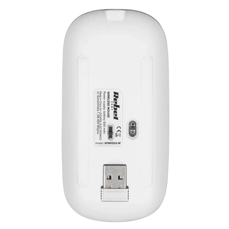 MOUSE WIRELESS 1600 DPI WM210 REBEL