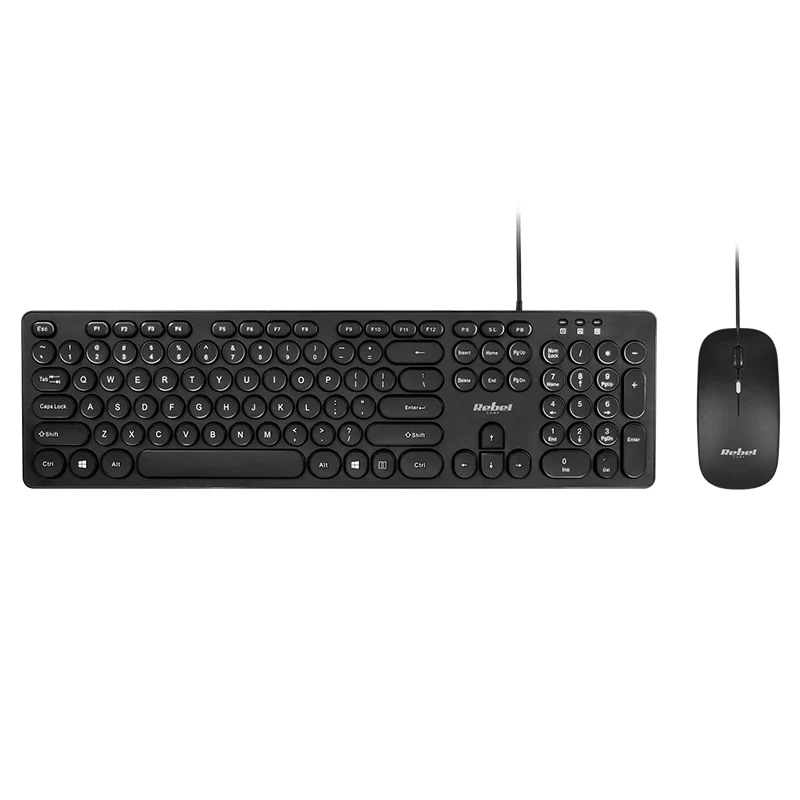 KIT TASTATURA SI MOUSE CU FIR WDS200 REBEL