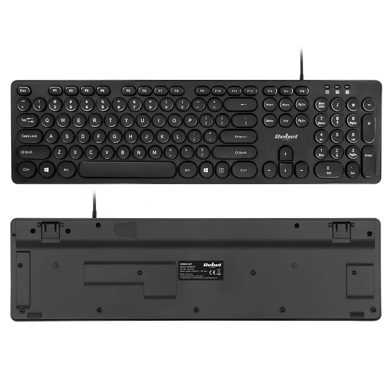 KIT TASTATURA SI MOUSE CU FIR WDS200 REBEL