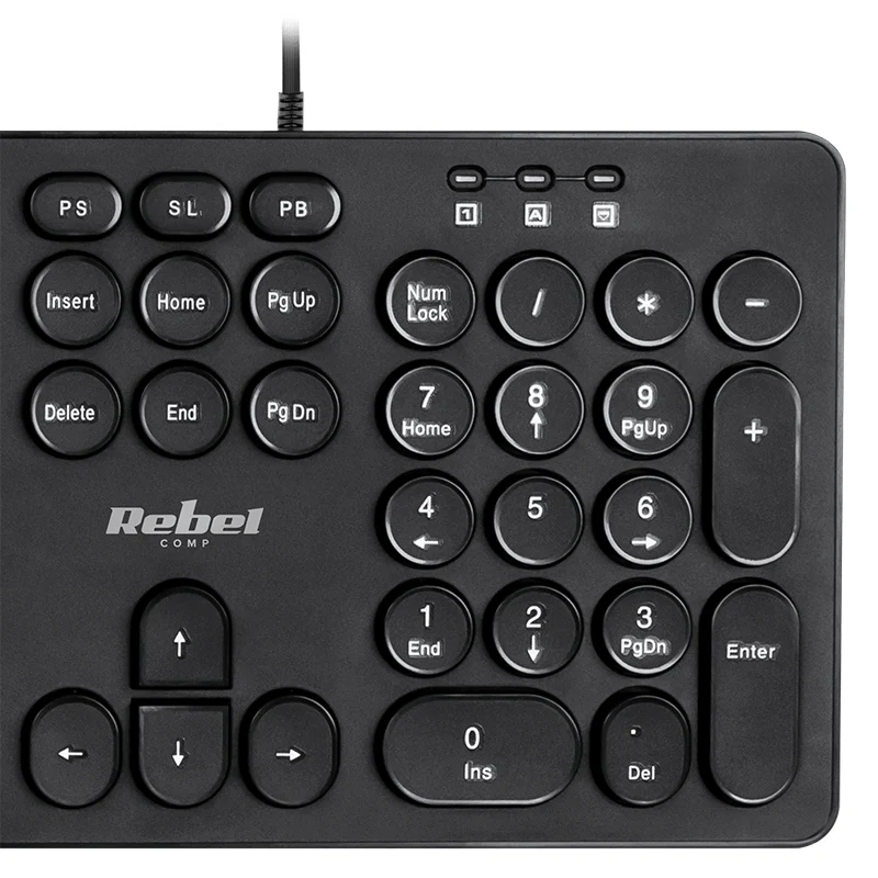 KIT TASTATURA SI MOUSE CU FIR WDS200 REBEL