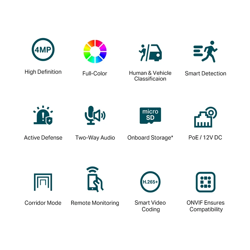 CAMERA SUPRAVEGHERE TURRET FULLCOLOR 2.8MM VIGI TP-LINK