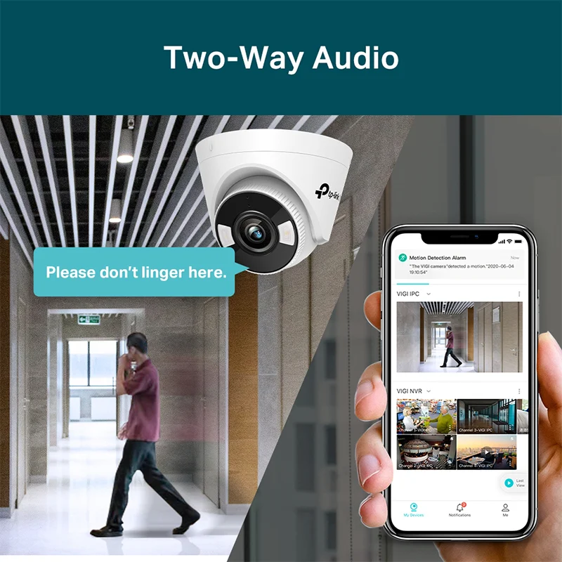 CAMERA SUPRAVEGHERE TURRET FULLCOLOR 2.8MM VIGI TP-LINK