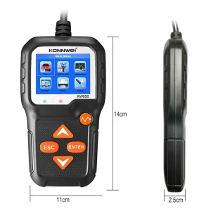 KW650@6 TESTER BATERII KW650 KONNWEI
