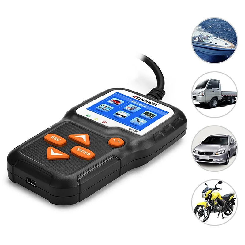 KW650@7 TESTER BATERII KW650 KONNWEI